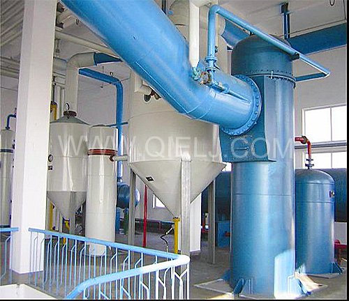 混合油負(fù)壓蒸發(fā)工序(圖3) 混合油負(fù)壓蒸發(fā)工序(圖3)